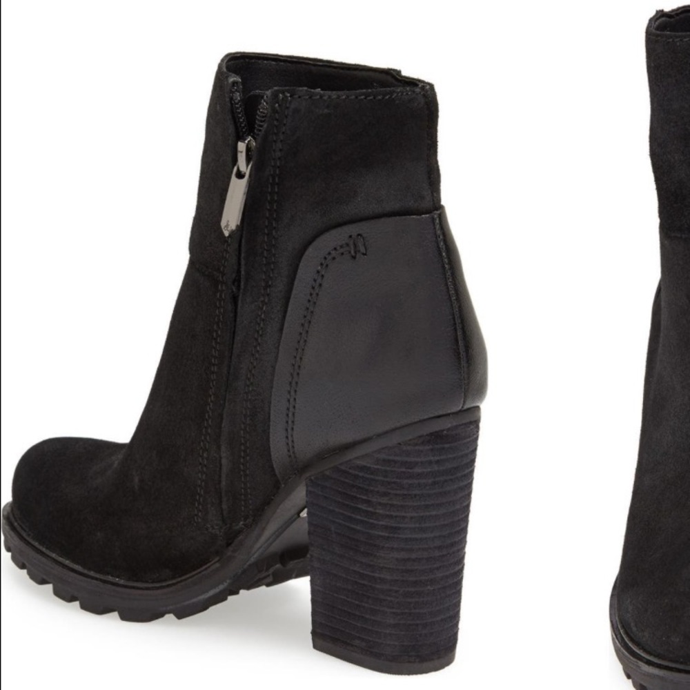 Sam Edelman leather and suede boots